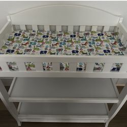 Baby Changing Table With Pad  Pending Pick Up