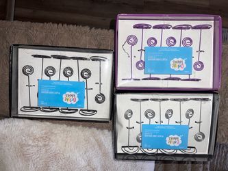 Photo/card holders 3 packs
