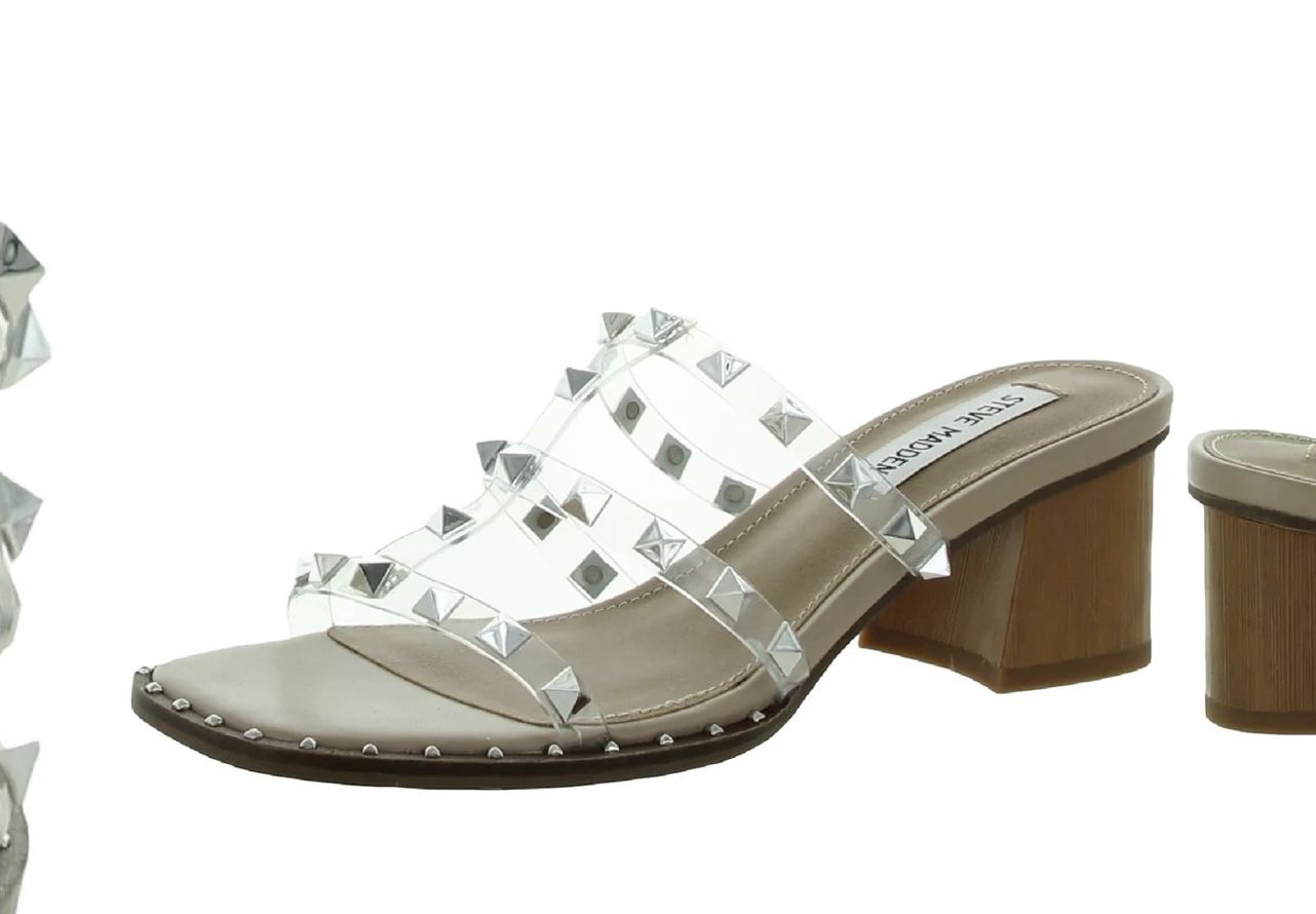 Steve Madden Studded Strappy Mule Sandals OBO