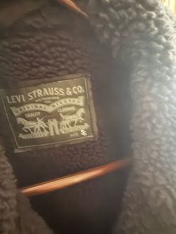 Levi's Sherpa denim Jacket Size Small