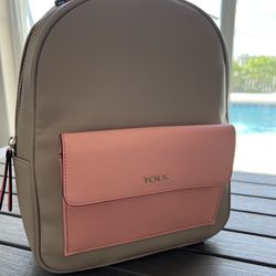 Tous Pink And Beige Backpack 