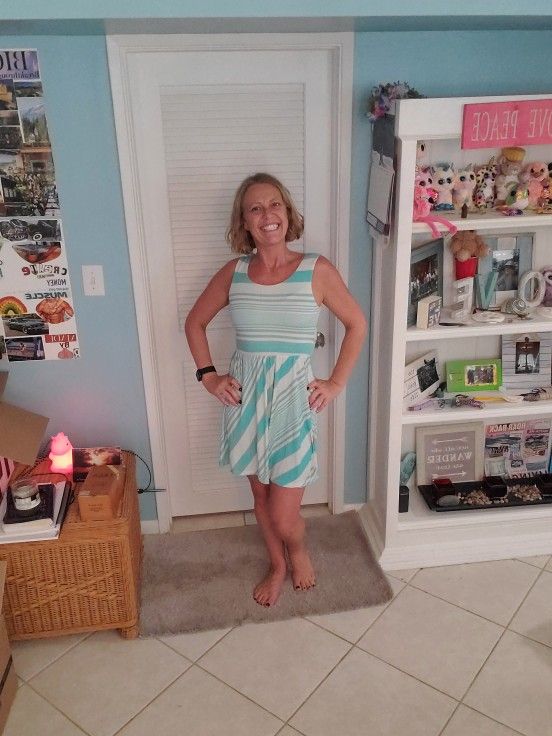 Fun Striped Sundress