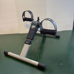 Under Desk Foldable Exercise Bike with Monitor
