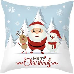 Christmas Pillow Cover 18x18, Pech Skin New