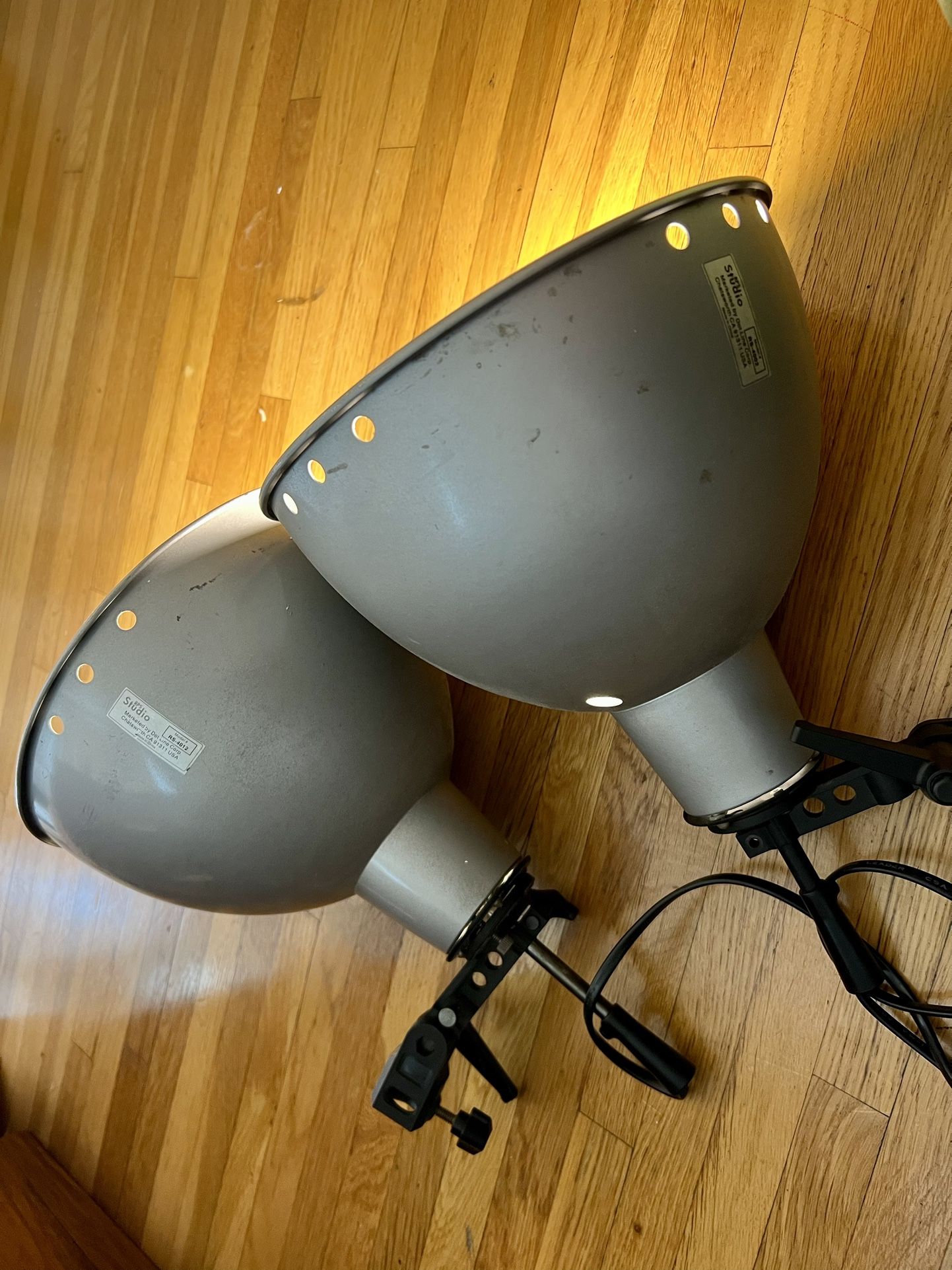 Set Of 2 Photography Equipment Flood Lights Video Stage Product Lighting