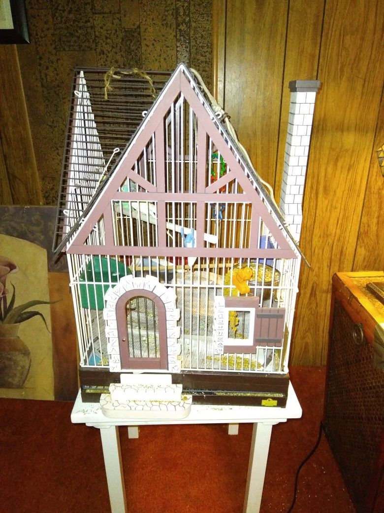 BIRD CAGE ๐ฆ๐ฆ ANTIQUE TYPE RARE CAGE..