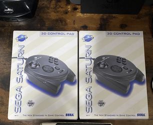 Sega Saturn Controllers Brand New
