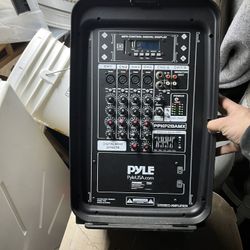 Pyle Wireless Portable PA System 1000 W High Powered Bluetooth Sound System