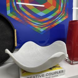 Marble Dove Large Bowl