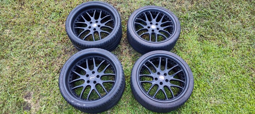 Mrr Gt7 Wheels 20" Inch 19" Staggered Lexus Toyota Nissan Suzuki