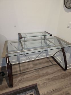 Desk with chair