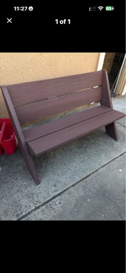 NEW Outdoor Wood Patio Bench