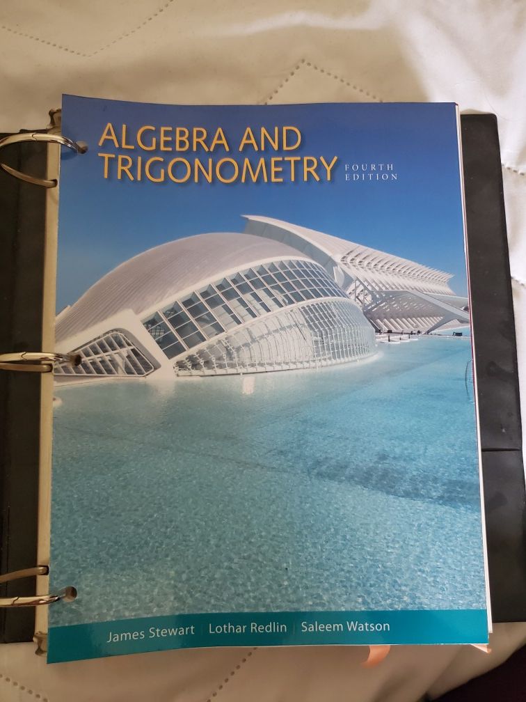 Algebra and Trigonometry 4th Edition