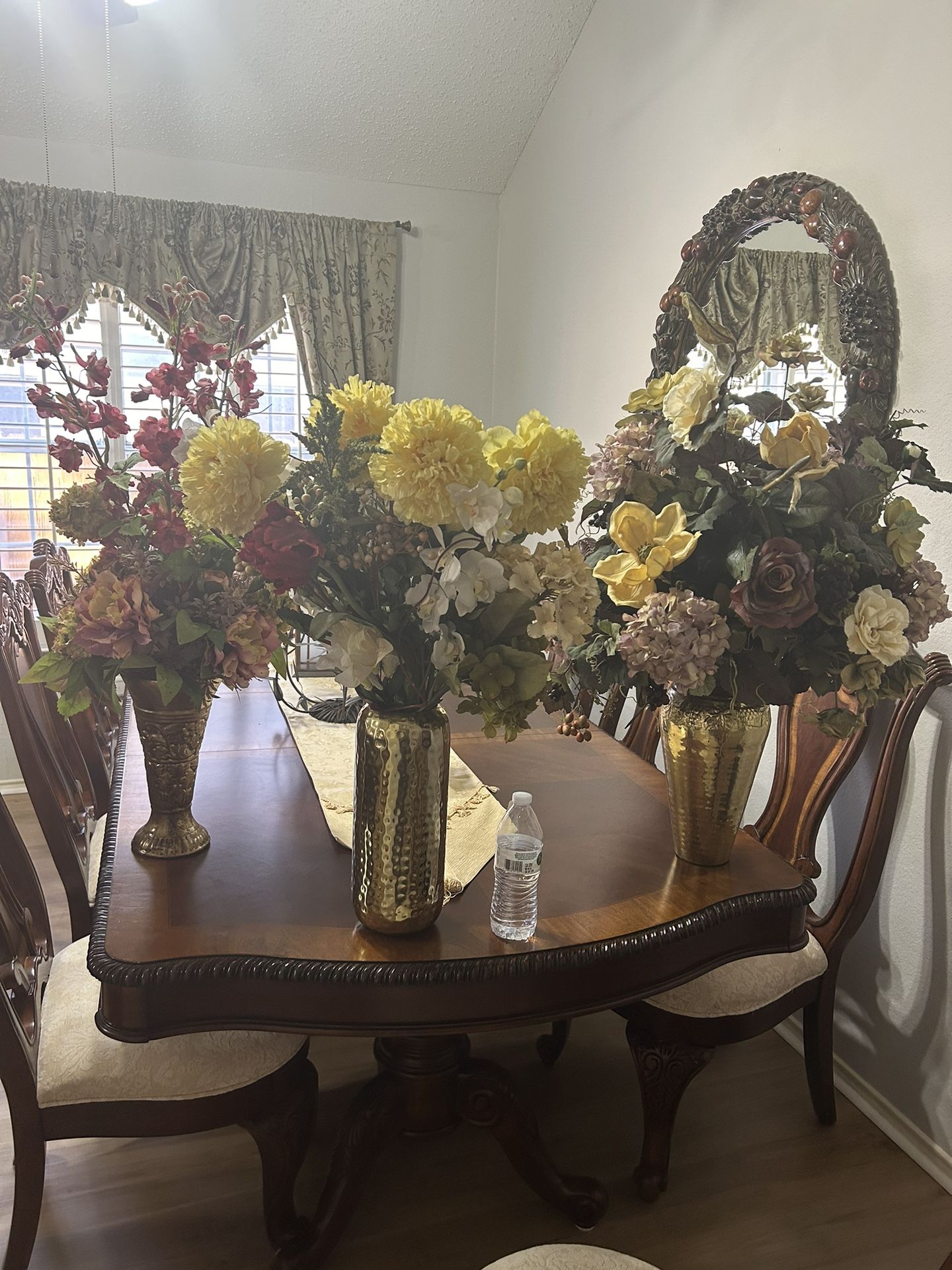 big gold vases with flowers first20 big 40