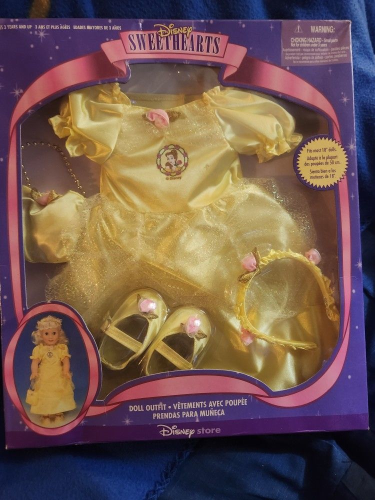 Disney sweetheart's Doll outfit