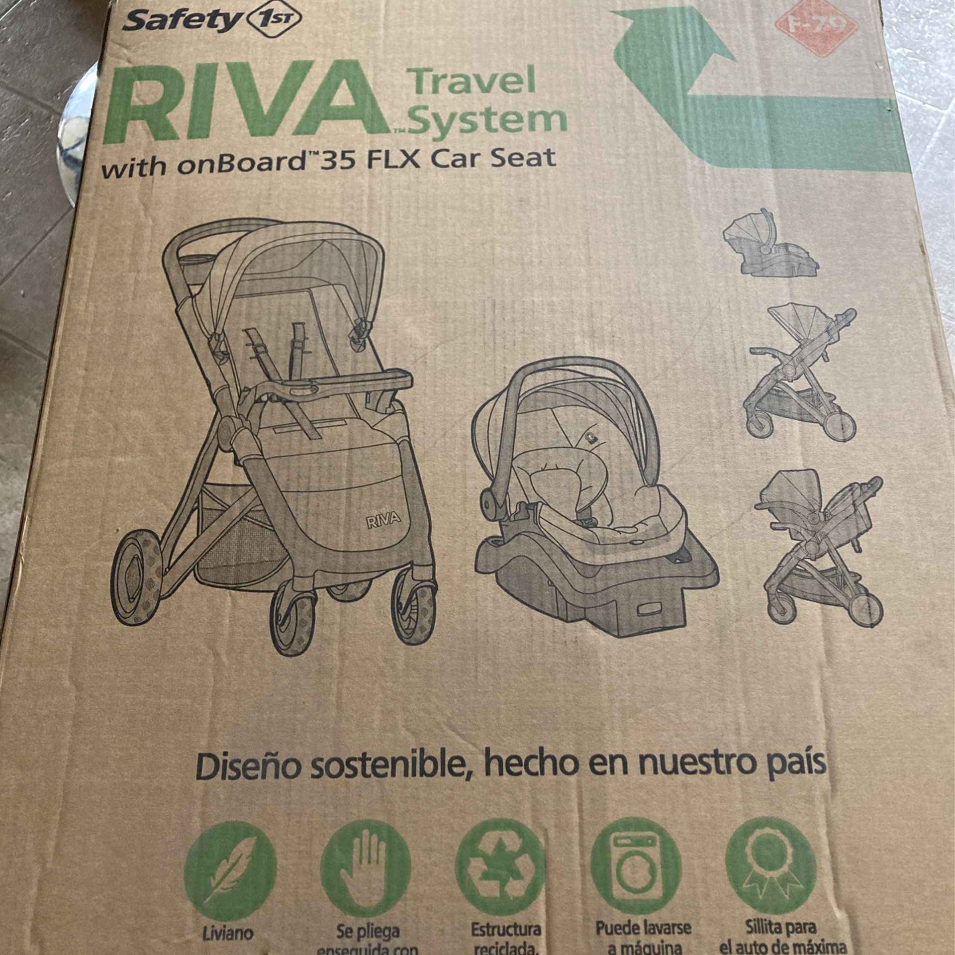 Riva  Travel Stroller And Car seat 