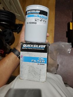 3-  Quicksilver marine oil Filter 35-16595Q