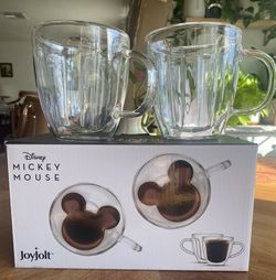 Set Of Mickey Mouse Coffee Cups