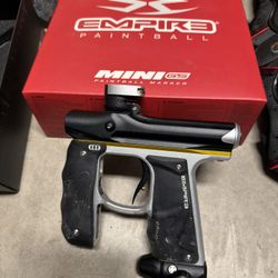 Empire Mini GS Paintball Marker with DYE Mask And Ninja Stubby Tank