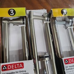 Delta 20" Handles For Sliding Shower Doors