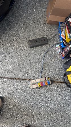 Two Surge Protector Power Strips