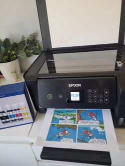 ✨ Epson EcoTank ET-2800 – Barely Used + Full Tanks + Extra Ink!