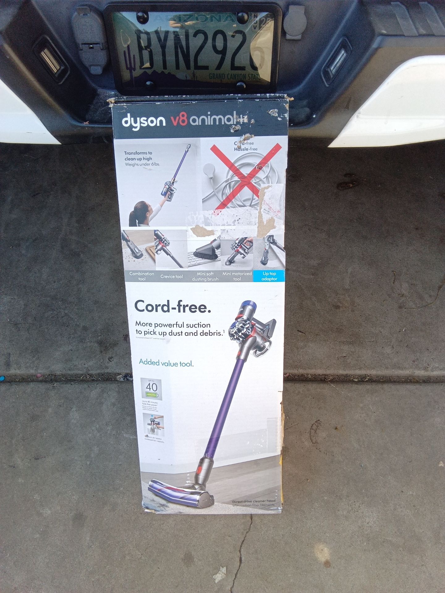 Dyson V8 cordless vacuum. $150