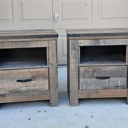 Rustic Ashley Nightstands