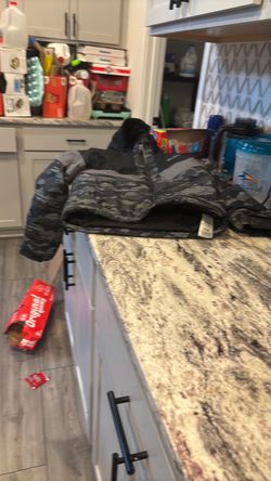 Camo Puffer Jacket