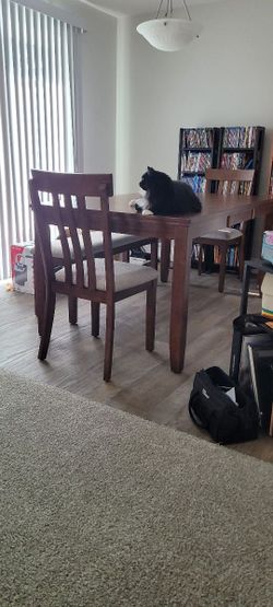 Wooden Dining table set