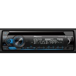 Pioneer DEH-S4220BT Single-Din Bluetooth CD Receiver with USB/AUX Inputs, Pioneer Smart Sync, and Hands-Free Calling for Enhanced in-Car Audio Experie