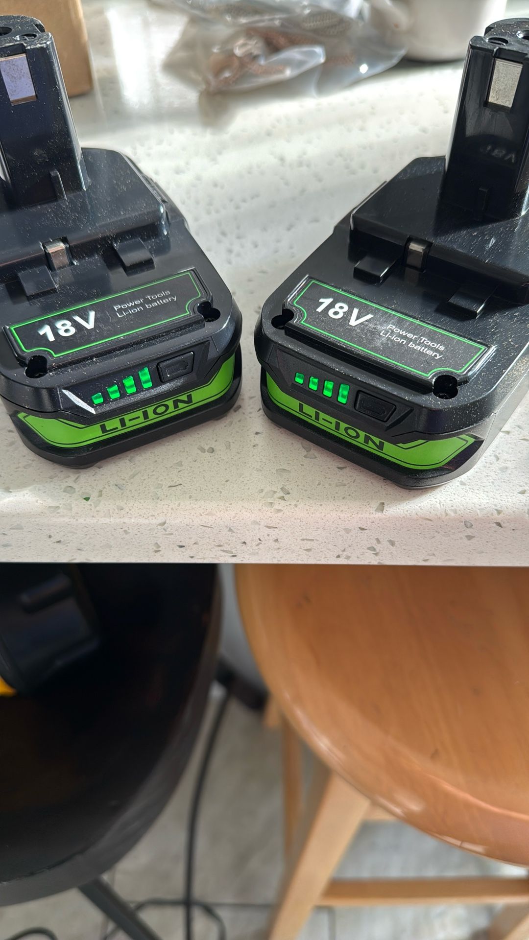 18v lI-ion Batteries 