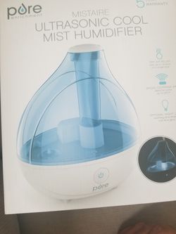New Pure Enrichment Ultrasonic Cool Mist Humidifier
