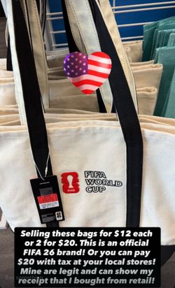 FIFA World Cup 2026 Hand Bags