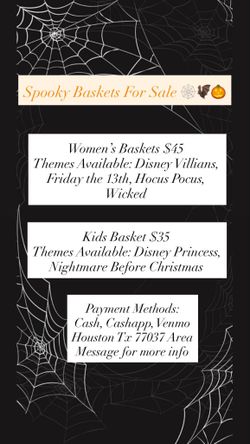 Halloween Spooky Baskets