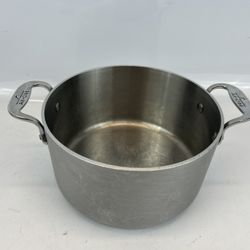 All-Clad MC2 Master Chef 2 Qt Saucepan Aluminum USA No Lid Pan