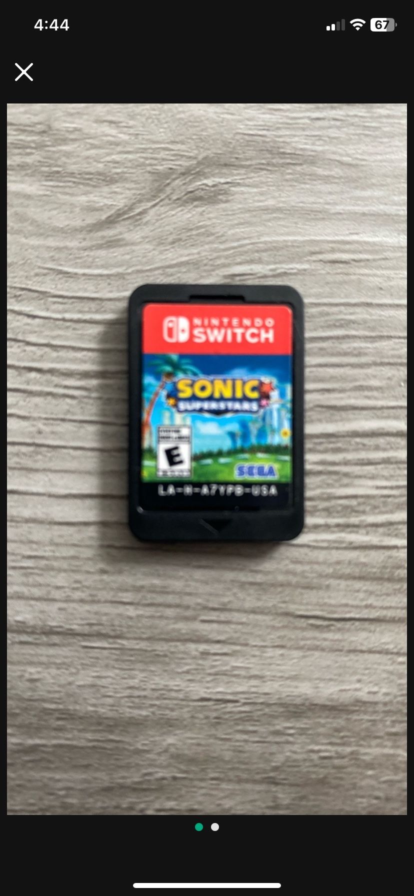 Sonic Nintendo Switch