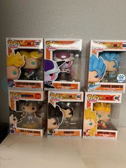 Dragon ball a Funko pops