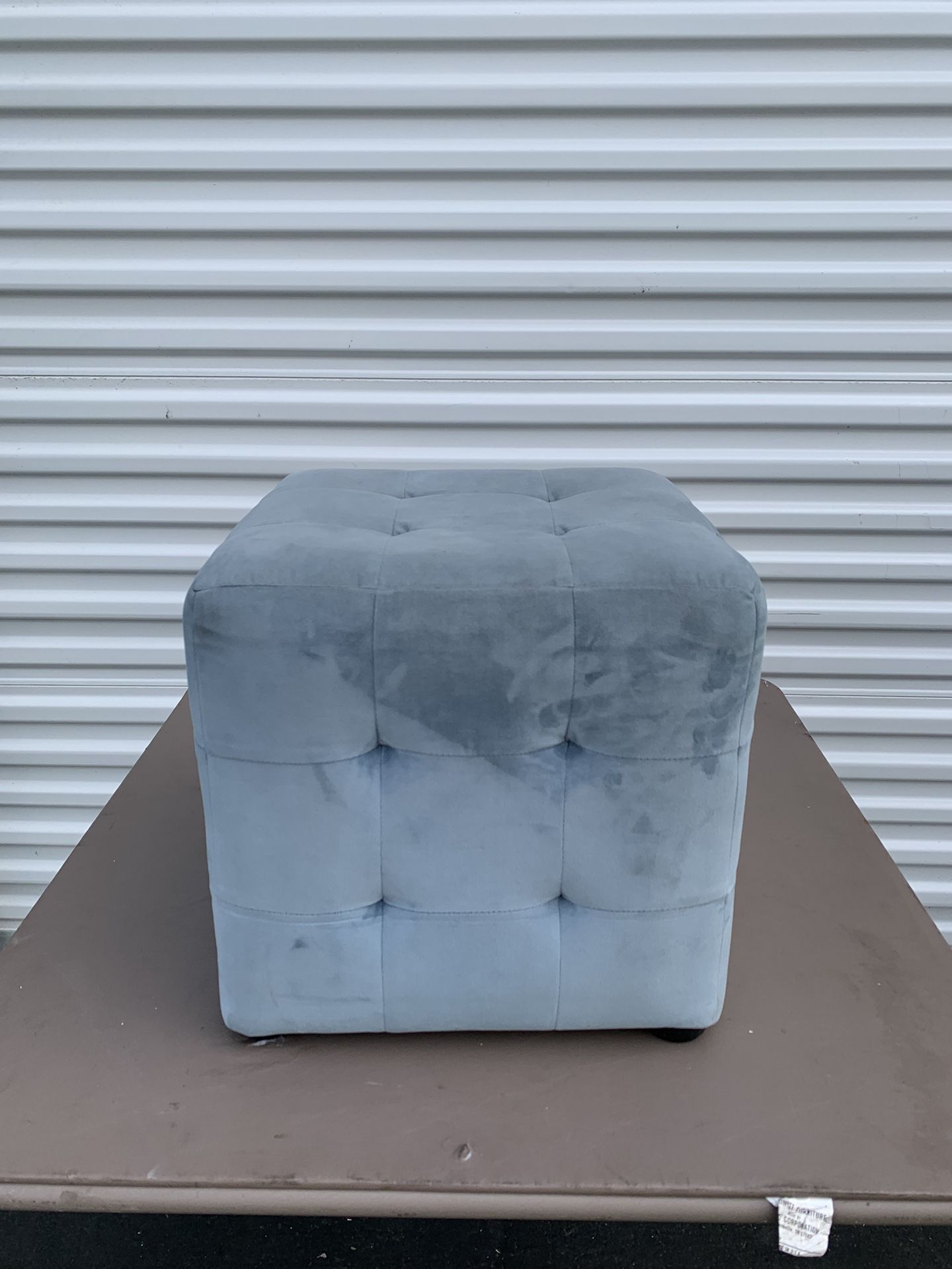 Modern Velvet Upholstered Ottoman/Bench