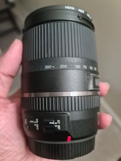 Tamron 16-300mm f/3.5-6.3 Di II VC PZD Macro - Canon EF-S Fit, with hoya uv filter