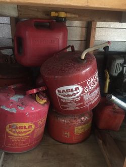 Gasoline cans