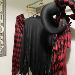 3 Piece Men’s Jester Costume