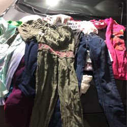 Bag Of 10-12 Girls Clothes