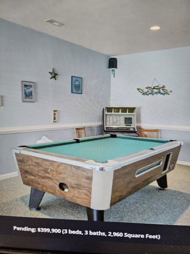 Pool Table, Valley, 7 Ft, Slate, Bar Style