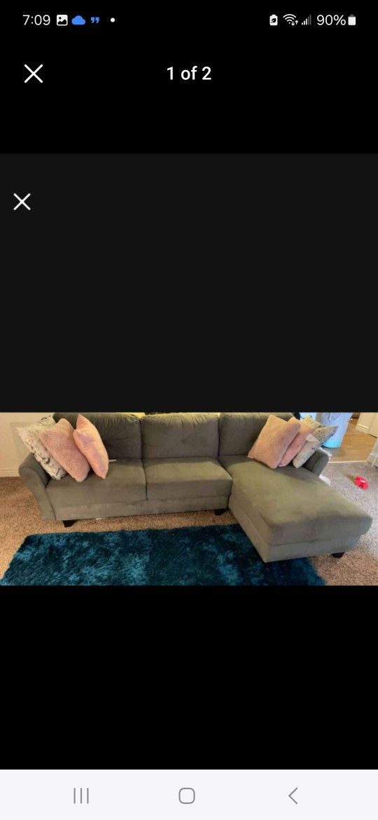 Grey Sectional.