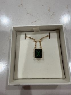 Swarovski Emerald Necklace
