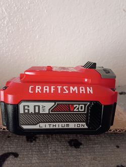 20 Volts 6.0AH Craftsman battery
