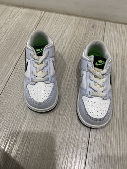 Baby Blue/ Dark Blue Nike Dunks Size 8c Unisex