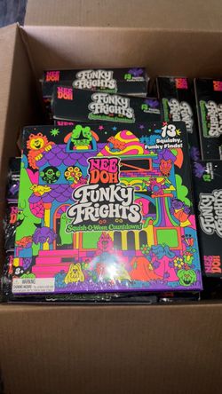 Needoh Brand New Sealed Schylling NeeDoh Funky Frights Squish-O-Ween Countdown