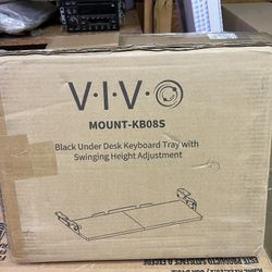 VIVO  Under Desk Keyboard Tray With Swinging Height Adjustment